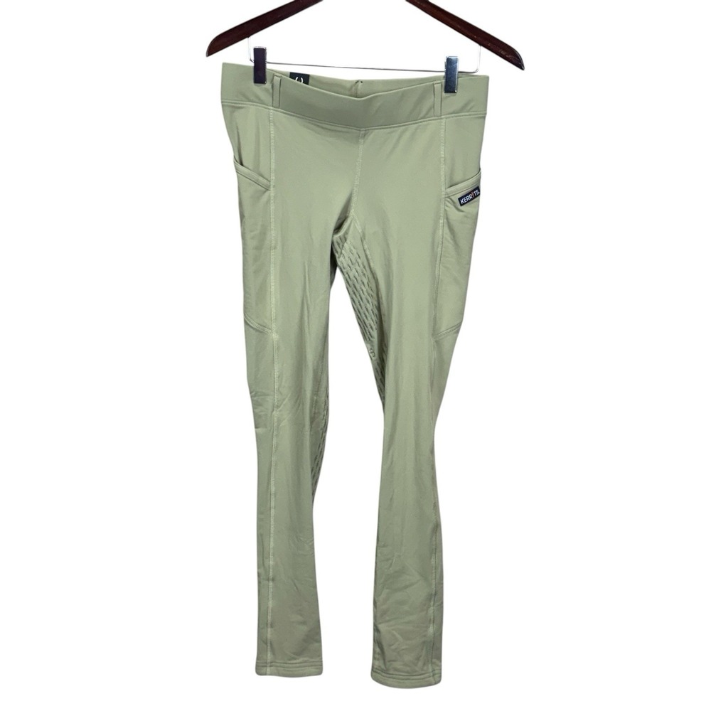 KERRITS "Ice Fil" Full Seat Tech Tights Riding Pants Equestrian Women's L New!!